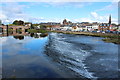 Weir on the River Nith, Dumfries in DG2 7LD