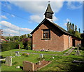 South side of Holy Trinity Church and churchyard, Yeoford in EX17 5PW