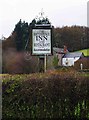 The Rhydspence Inn (2) - sign, Rhydspence, near Whitney on Wye, Herefs in HR3 6EU