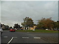 Roundabout on Amwell Street, Hoddesdon in EN11 0PQ