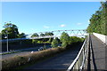 Footbridge over the A23 and Brighton Road (1) in RH11 9AG