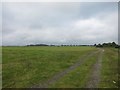 Perimeter track of Charmy Down airfield (disused) in BA1 8HA