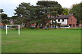 Football ground on the edge of Pewsey in SN9 5NH