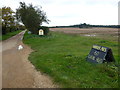 Driveway to Branthill Farm near Holkham Hall, Norfolk in NR23 1SB