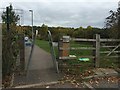 Squeeze stile off Springfields Retail Park in ST4 6PP