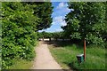 Footpath to Kilkenny Lane, Carterton, Oxon in OX18 1EY