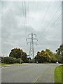 Calmore, power lines in SO40 2RU