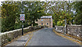 The bridge over the River Wyre at Lower Dolphinholme in LA2 9AW