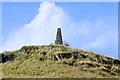 Stone Obelisk overlooking the A85, Comrie in PH6 2DZ