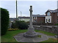 War memorial at the junction of Church Road and Binstead Hill in PO33 3PB