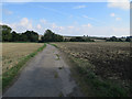 Footpath to Great Wilsey Farm in Haverhill East Ward