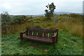 Memorial seat by the Glen Lonan road in PA35 1YE