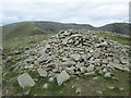 Summit cairn, Great Rigg  (2,513 ft) in LA22 9RU