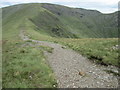 Path leading from Great Rigg to Fairfield in LA22 9RU