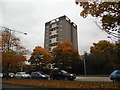 Tower block on Velizy Avenue, Harlow in CM20 2QQ