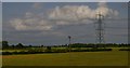 Pylons outside Balderton in NG24 3ND