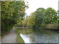 Approaching a bend on the Paddington Branch of the Grand Union Canal in HA0 4SP