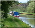 Narrowboats on the Grand Union Canal in CV35 7AB