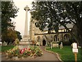 Sidmouth War Memorial and Parish Church in EX10 8LT