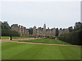 Blickling Hall, viewed from the front in Blickling