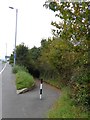 Cycle path on Pynes Hill, Exeter in EX2 7QE