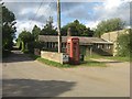Redundant phone box - Manor Farm in RG23 8PB