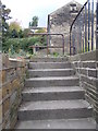 Footpath & Steps - School Lane in HD5 0AD