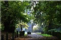 Severndroog Castle, Eltham; The view looking south in SE18 3DB