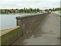 Edgbaston Reservoir, the dam in B16 8HY