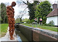Sir Antony Gormley sculpture in B95 5ER