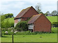 Old farm buildings next to the Stratford-upon-Avon Canal in B95 5EL