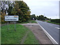 Entering Cambridgeshire in Tydd Gote