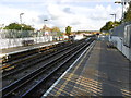 View south from Queensbury Underground station in NW9 9EB