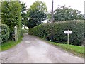 Track to Whitelake Farm and its cottages in EX31 3JP