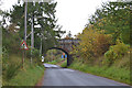 Railway bridge over Station Road, Carrbridge in PH23 3AZ