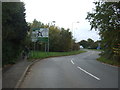 Approaching the A17 roundabout, Chapelgate in PE12 0DA