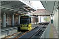 Tram at Manchester Airport in M90 5UY