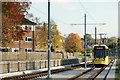 Tram approaching Martinscroft in M23 2GB