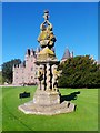The Great Sundial, Front Lawn of Glamis Castle in DD8 1RT