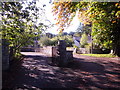 Gated access to Kirkton Cemetery in PH12 8WA