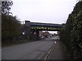 Bridge carrying a railway line over Meadow Lane in NG10 1PR