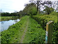 Towpath along the Stratford-upon-Avon Canal in B95 5EE
