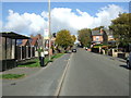 Bus stop and shelter on Lower Dunstead  Road, Langley Mill  in NG16 4FF