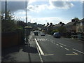 Bus stop and shelter on Heanor Road (A6007), Codnor in DE5 9SG