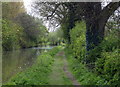 Towpath along the Stratford-upon-Avon Canal in CV35 8PP