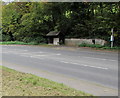 Bath Road bus stop and shelter, North Woodchester in GL5 5PN