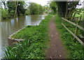 Towpath along the Stratford-upon-Avon Canal in B95 6LA