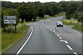 Eastbound A47 near Hyde Hall in NR19 2HR