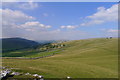 The view north from Coniston Pie in Conistone with Kilnsey