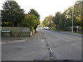Looking south on Durrington Lane in BN12 6PA